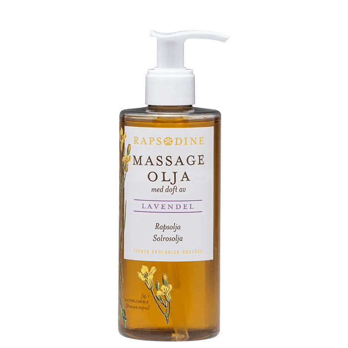 Massageolja 250 ml – från RAPSODINE – 130 kr – hos Bodystore