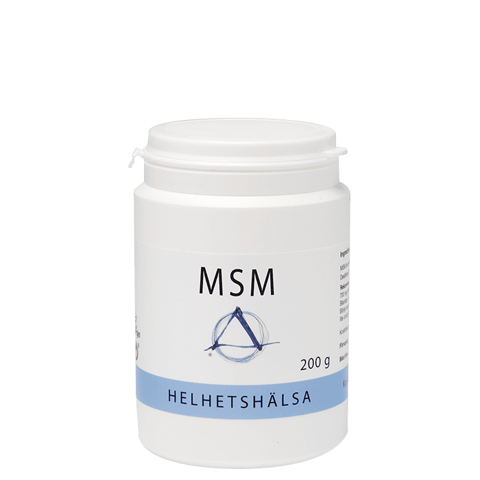 MSM 200 g – från Helhetshälsa – 153 kr – hos Bodystore