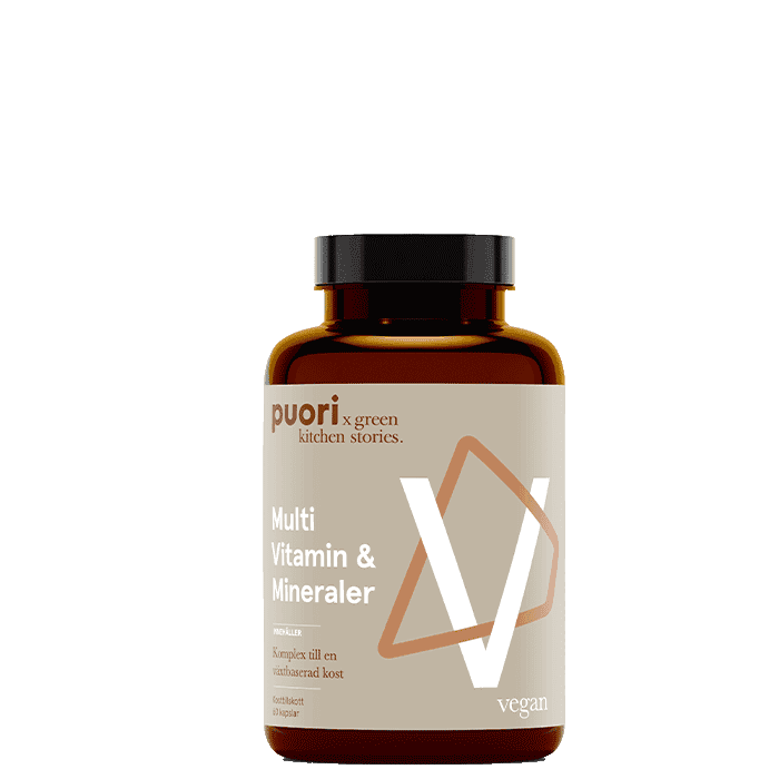 Multi Vitamin & Mineraler 60 kapslar – från Puori – 330 kr – hos Bodystore