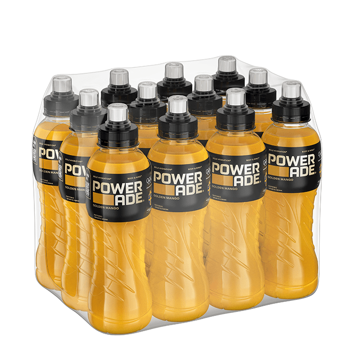 12 x Powerade 50 cl 2 kr pant – från Powerade – 299 kr – hos Bodystore
