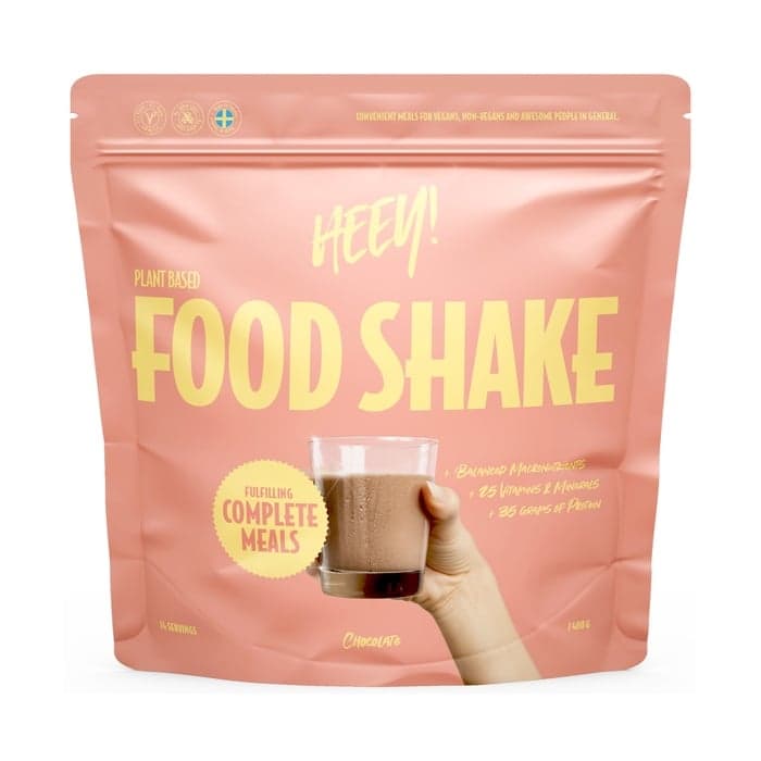 Vegansk Food Shake Måltidsersättning 1400 g – från Heey! – 378 kr – hos Bodystore