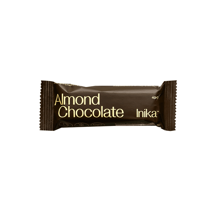 Almond Chocolate Bar 40 g – från Inika Superfoods – 30 kr – hos Bodystore