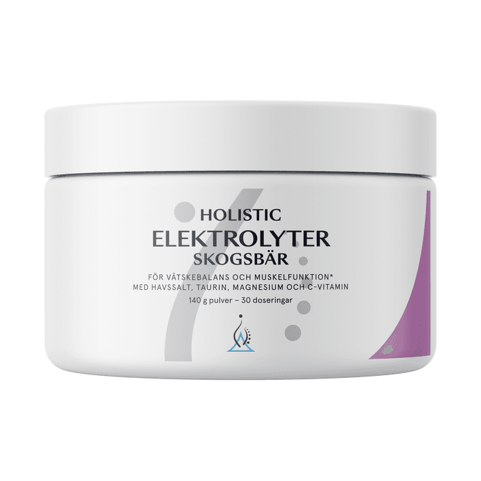 Elektrolyter 140 g från Holistic – köp hos Bodystore