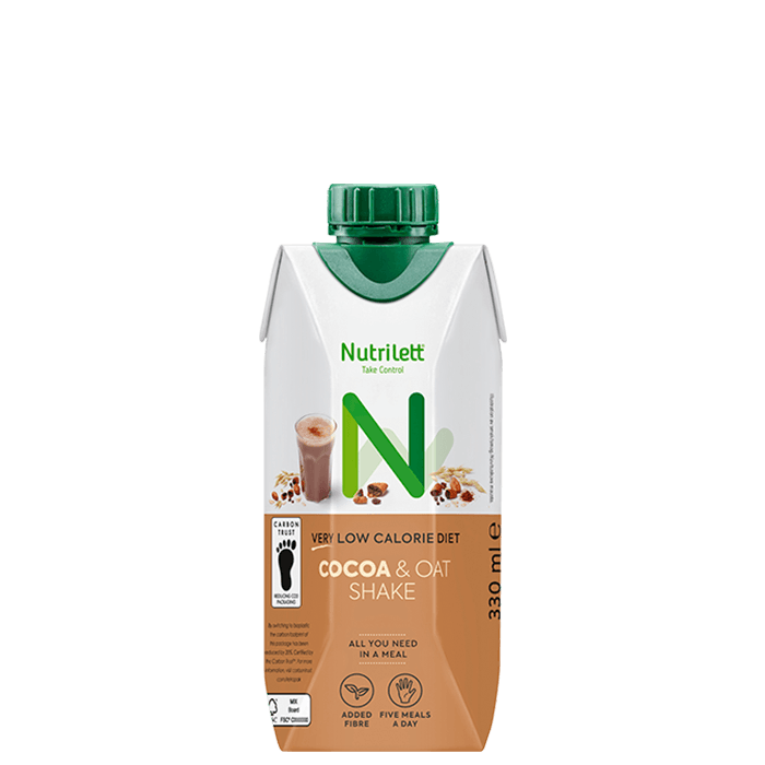 Måltidsersättning Shake Choklad Havre VLCD 330 ml – från Nutrilett – 32 kr – hos Bodystore