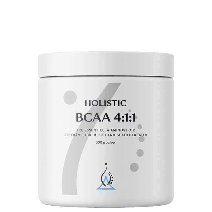 BCAA Pulver Naturell smak 300 g – från Holistic – 285 kr – hos Bodystore