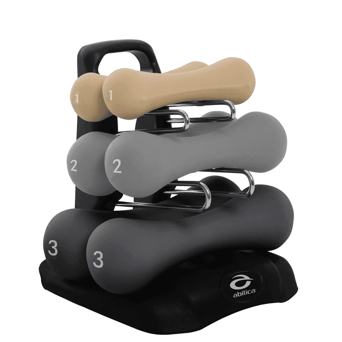 Abilica Hantelset Trio 1–3 kg från Abilica – köp hos Bodystore