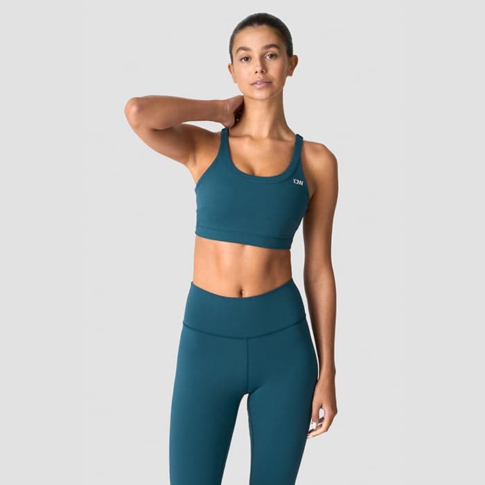 Nimble Sports Bra, Teal – från ICANIWILL – 382 kr – hos Bodystore