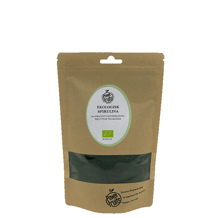Ekologisk Spirulina 250 g – från Powerfruits – 117 kr – hos Bodystore