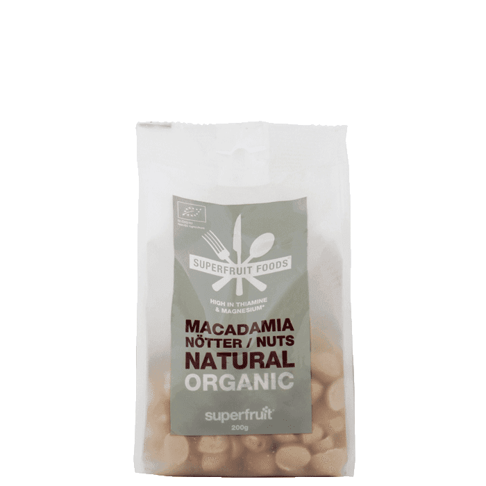 Macadamianötter Naturella 200g – från Superfruit Foods – 144 kr – hos Bodystore