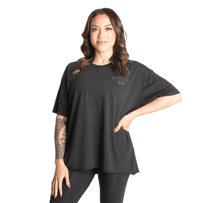 Relentless Oversize T-shirt Svart – från Better Bodies – 499 kr – hos Bodystore