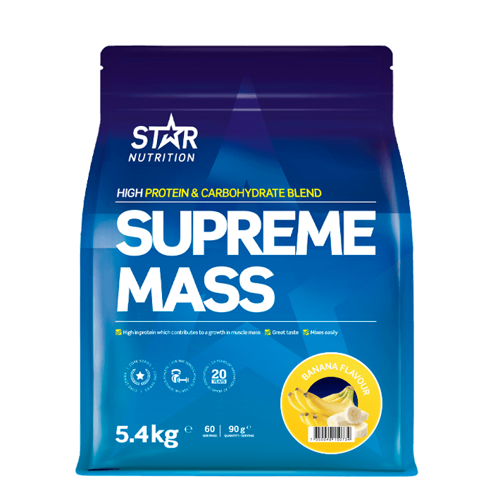 Supreme Mass Gainer 5400 g – från Star Nutrition – 799 kr – hos Bodystore