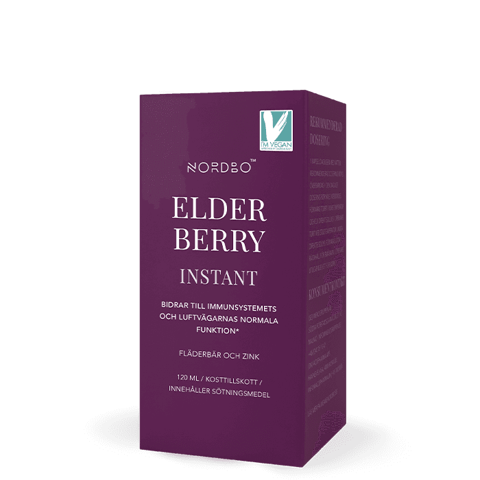 Elderberry Instant 120 ml – från Nordbo – 155 kr – hos Bodystore