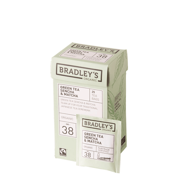 Grönt Te Sencha & Matcha 37,5 g – från Bradley´s – 65 kr – hos Bodystore