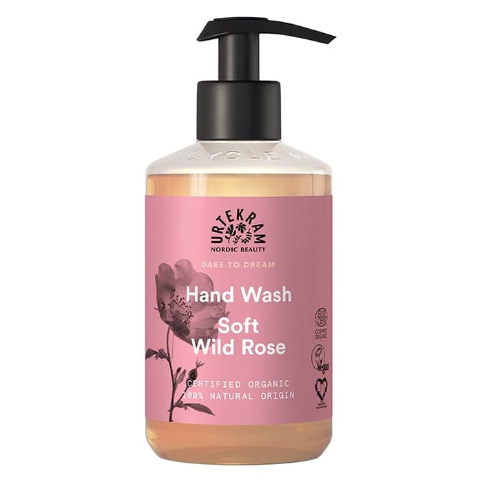 Soft Wild Rose Handtvål 300 ml från Urtekram Nordic Beauty – köp hos Bodystore