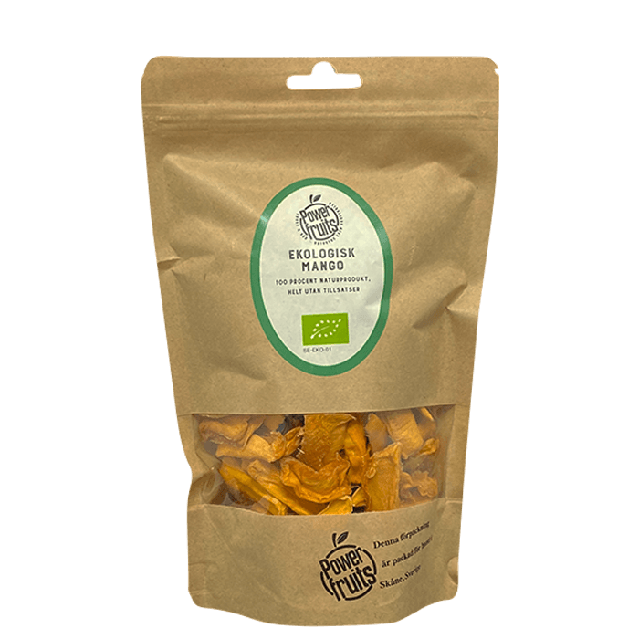Ekologisk Mango 250 g från Powerfruits – köp hos Bodystore