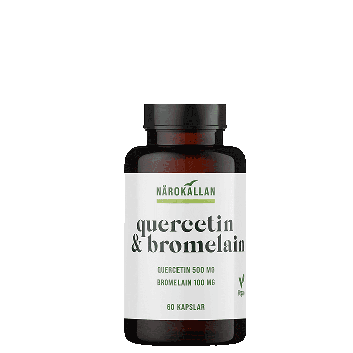 Quercetin & Bromelain 60 kapslar – från Närokällan – 299 kr – hos Bodystore