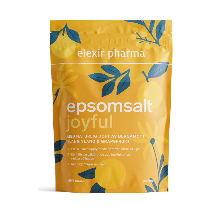 Epsomsalt 1 kg från Elexir Pharma – köp hos Bodystore