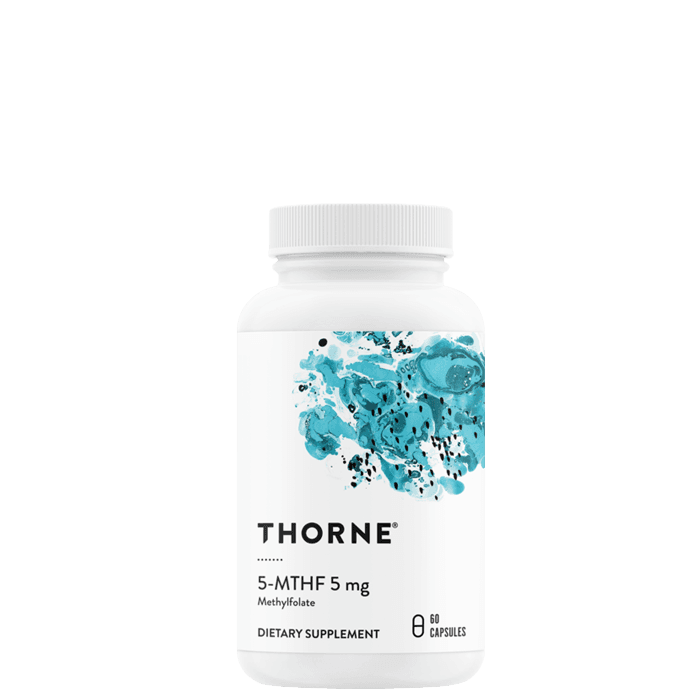 5-MTHF Folsyra 5 mg 60 kapslar från Thorne Research Inc. – köp hos Bodystore