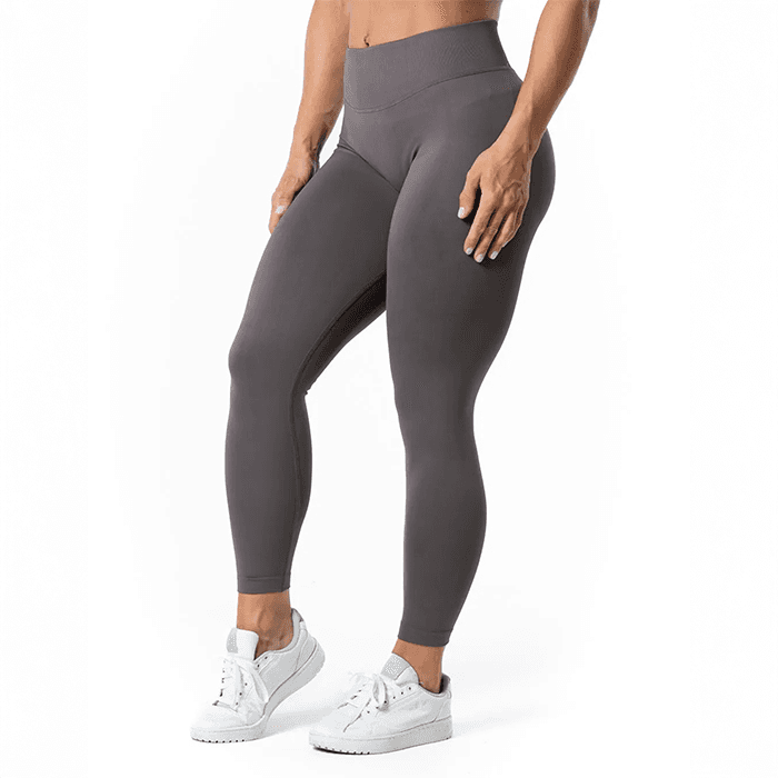 Aura Seamless Scrunch Tights Grå – från Relode – 699 kr – hos Bodystore