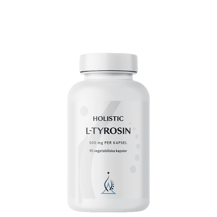 L-Tyrosin Aminosyror 90 kapslar från Holistic – köp hos Bodystore