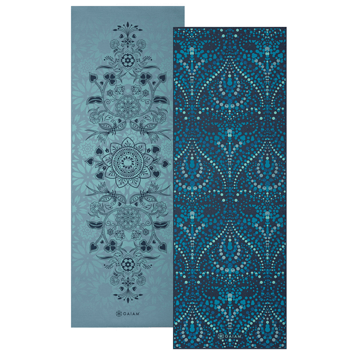 Yogamatta 6 mm Blå – från Gaiam – 449 kr – hos Bodystore