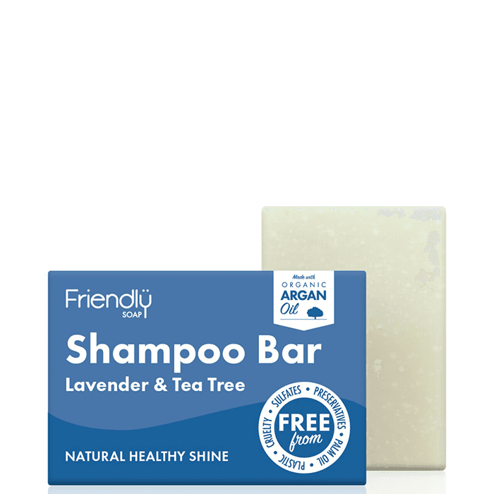 Schampotvål Lavender & Tea Tree 95 g – från Friendly Soap – 59 kr – hos Bodystore