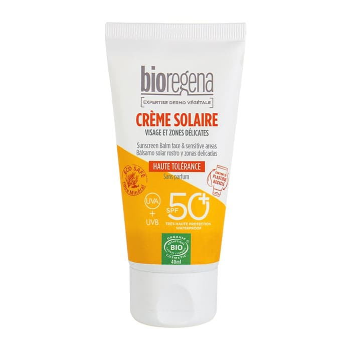 Solskydd för ansikte SPF 50+ 40 ml från Bioregena – köp hos Bodystore