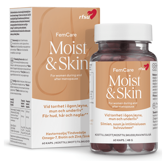 Moist & Skin 60p – från RFSU – 289 kr – hos Bodystore