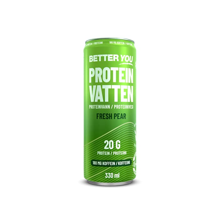 Proteinvatten Koffein Päron 330 ml – från Better You – 25 kr – hos Bodystore