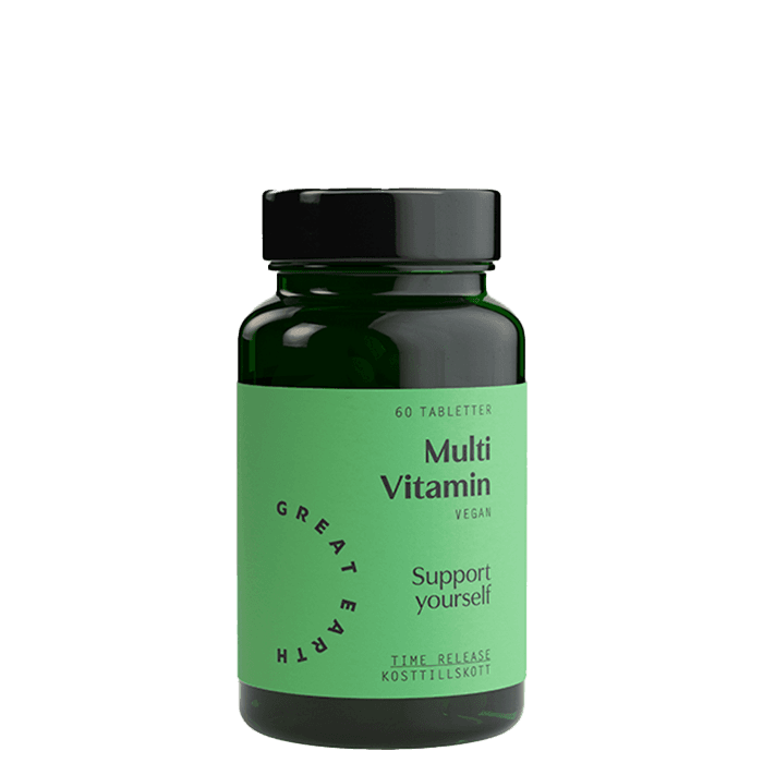 Multi Vitamin 60 tabletter – från Great Earth – 179 kr – hos Bodystore