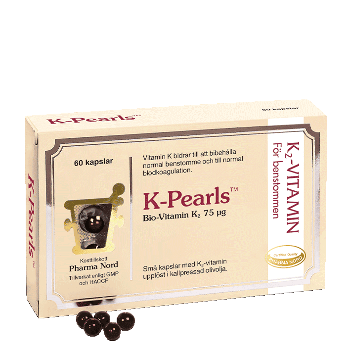 K-Pearls 60 kapslar – från Pharma Nord – 195 kr – hos Bodystore