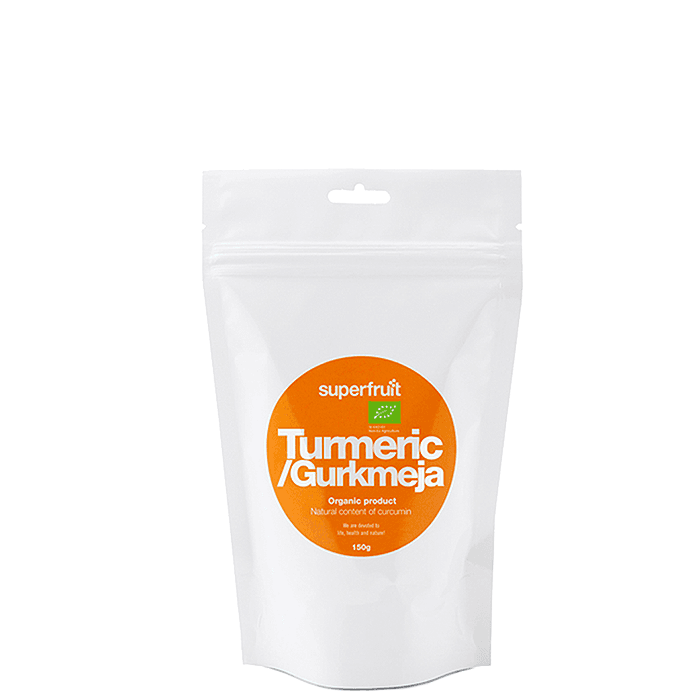 Gurkmejapulver EKO 150 g – från Superfruit – 75 kr – hos Bodystore