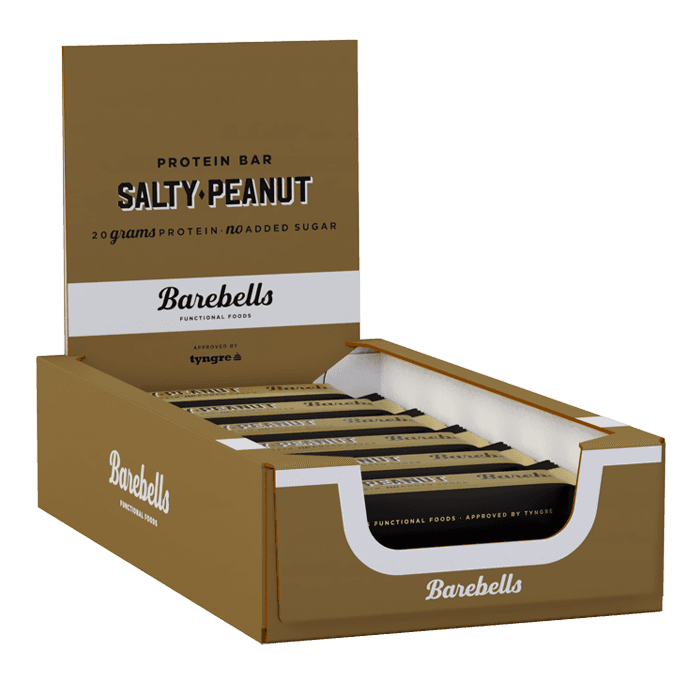 12 x Barebells Proteinbar 55 g – från Barebells – 295 kr – hos Bodystore