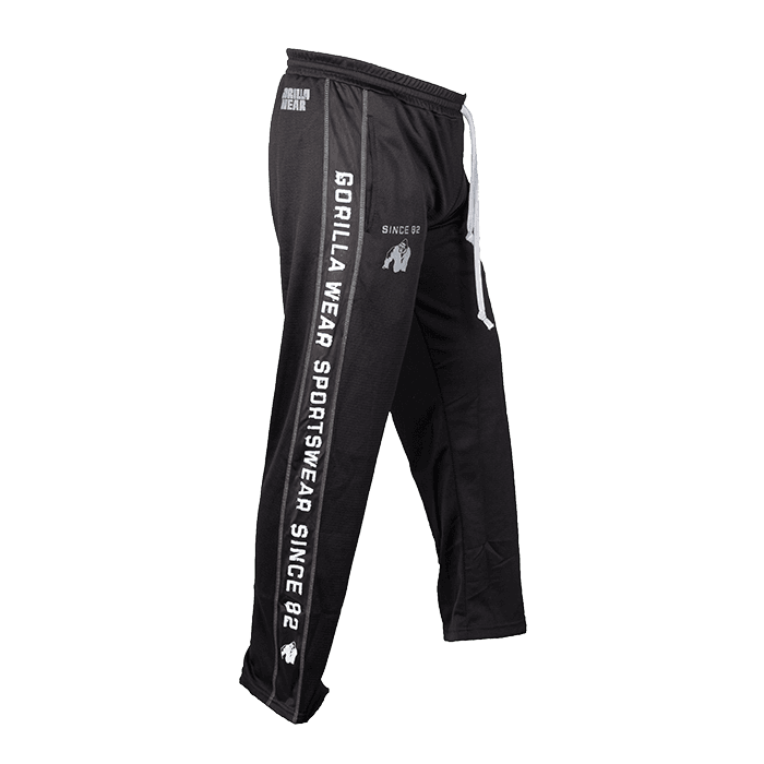 Functional Mesh Pants, Black/White – från Gorilla Wear – 549 kr – hos Bodystore