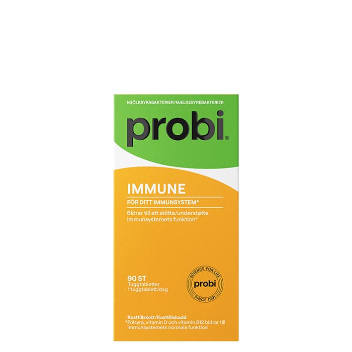 Probi Immune 90 tuggtabletter – från Probi – 289 kr – hos Bodystore