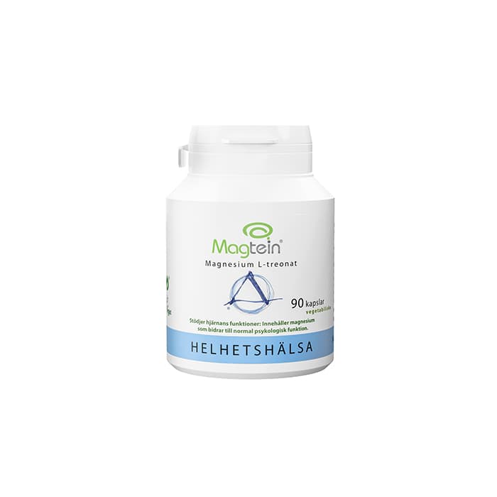Magtein® Magnesium L-treonat 90 kapslar – från Helhetshälsa – 415 kr – hos Bodystore