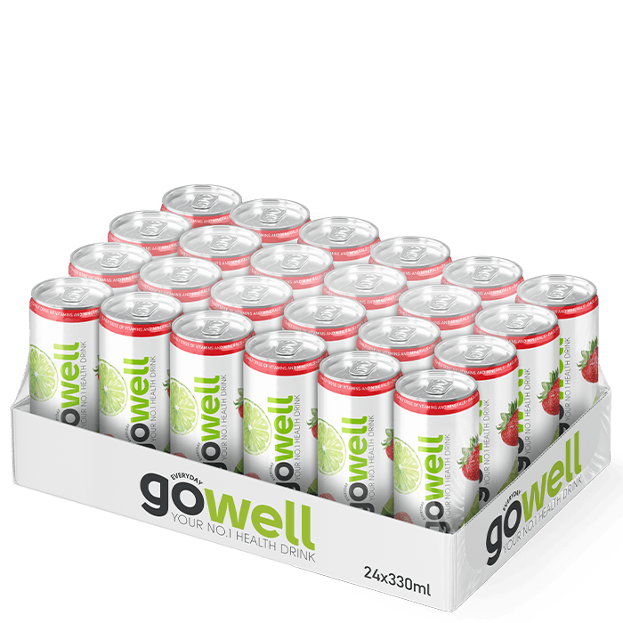 24 x GoWell Funktionsdryck Flak 33 cl – från GoWell – 429 kr – hos Bodystore