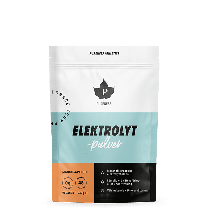 Elektrolytpulver 240 g – från Pureness – 196 kr – hos Bodystore