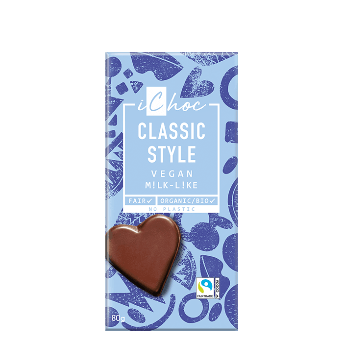 Vegansk Klassisk Choklad 80 g – från iChoc – 55 kr – hos Bodystore