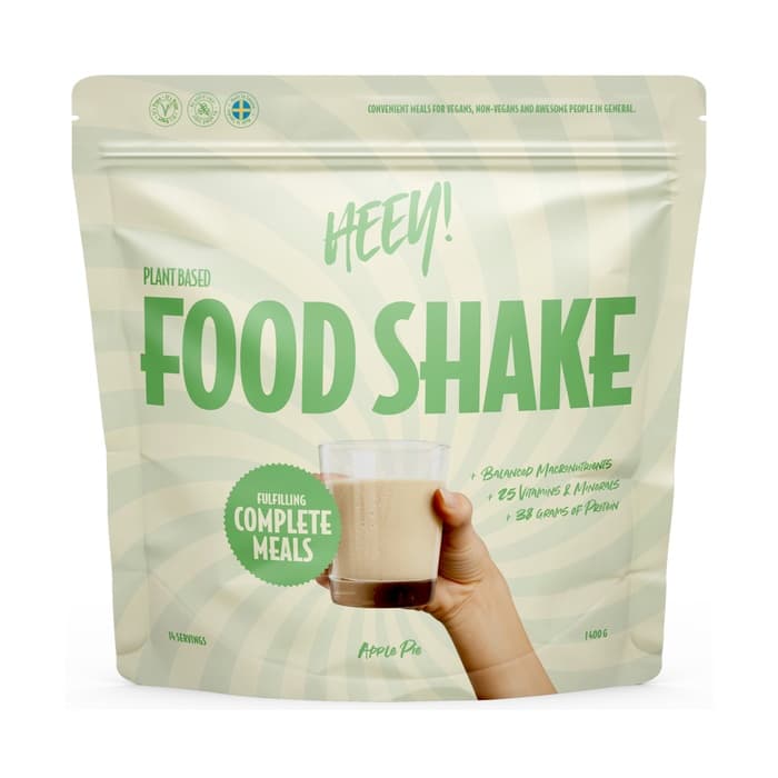 Vegansk Food Shake Måltidsersättning 1400 g – från Heey! – 378 kr – hos Bodystore