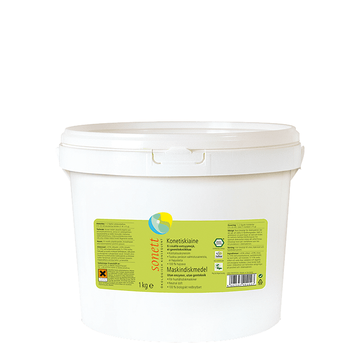 Diskmedel maskinpulver 1,5 kg från Sonett – köp hos Bodystore