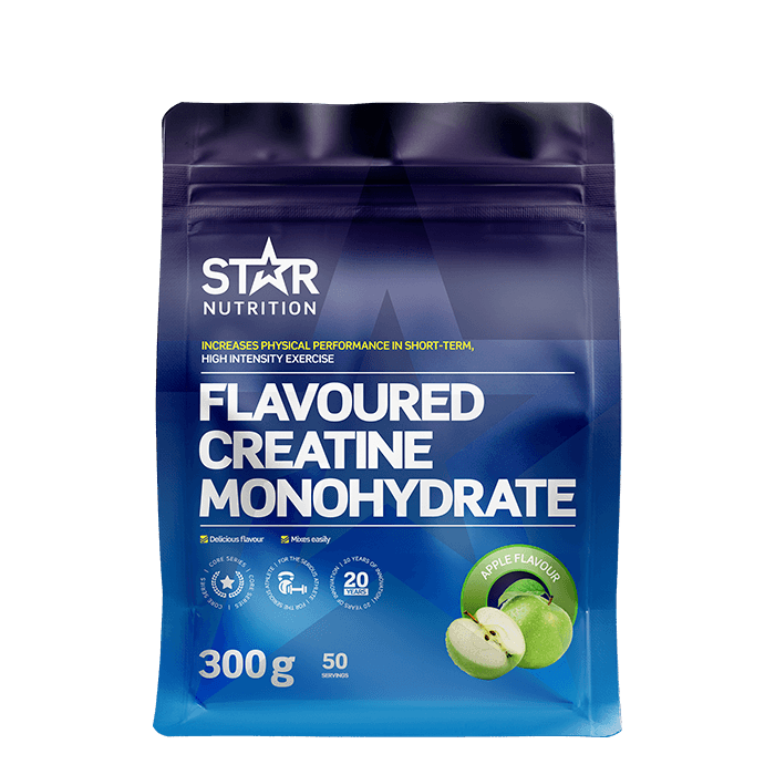 Smaksatt Kreatin Monohydrat 300 g – från Star Nutrition – 199 kr – hos Bodystore