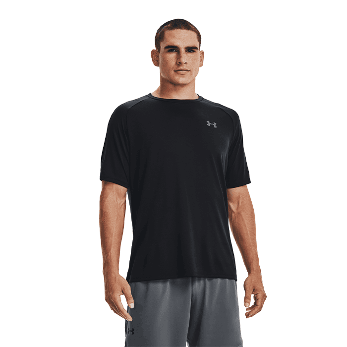 UA Tech 2.0 SS T-shirt Svart – från Under Armour – 349 kr – hos Bodystore