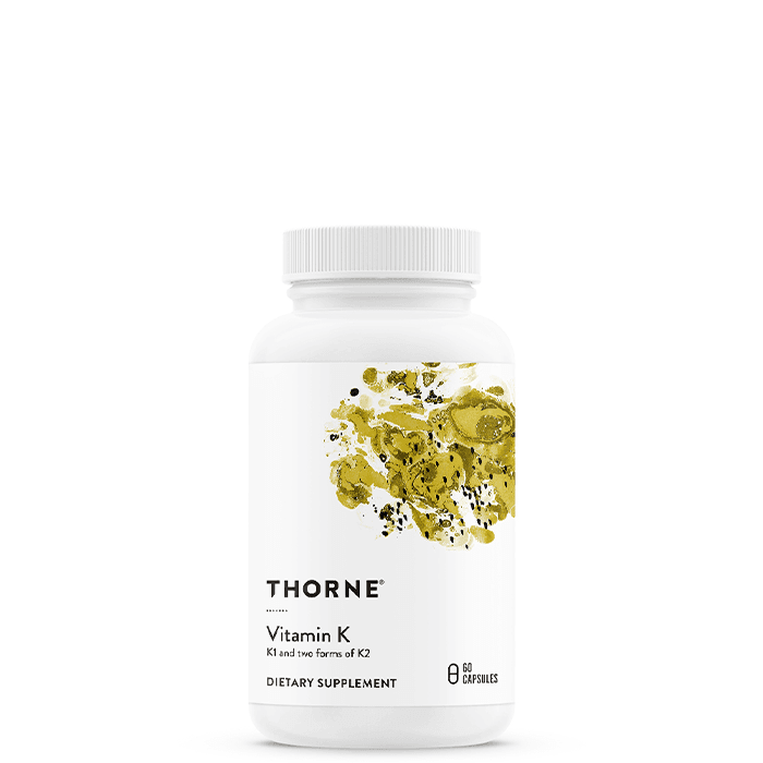 Vitamin K 60 kapslar – från Thorne Research Inc. – 378 kr – hos Bodystore