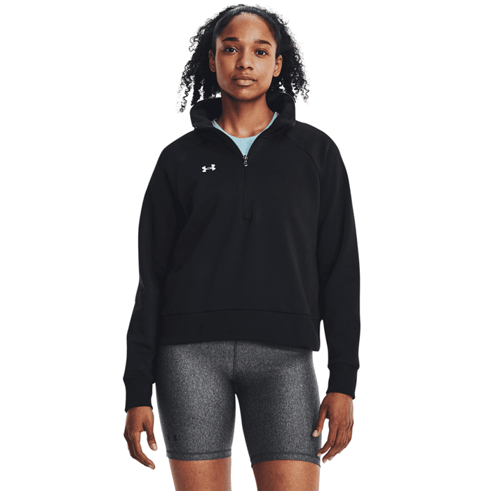 Rival Fleecetröja Svart – från Under Armour – 487 kr – hos Bodystore