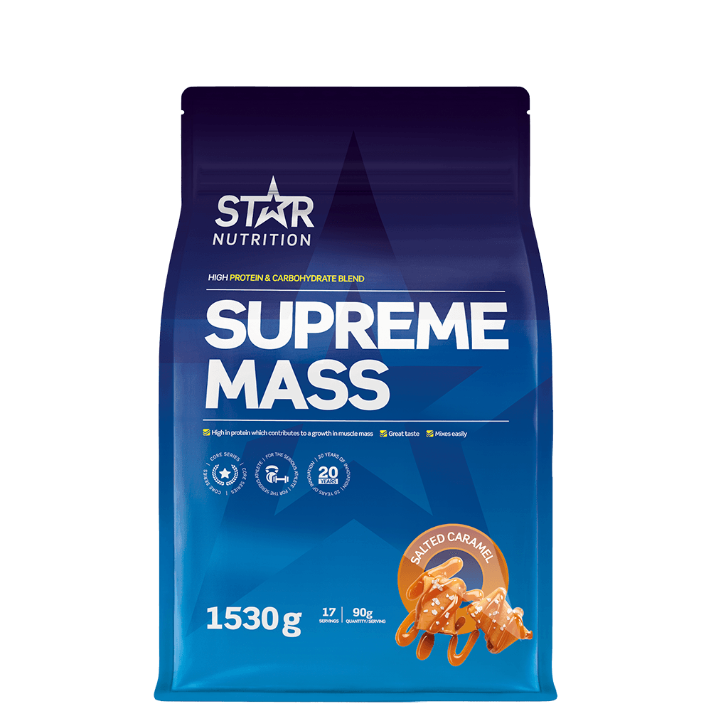 Supreme Mass Gainer 1,53 kg – från Star Nutrition – 259 kr – hos Bodystore