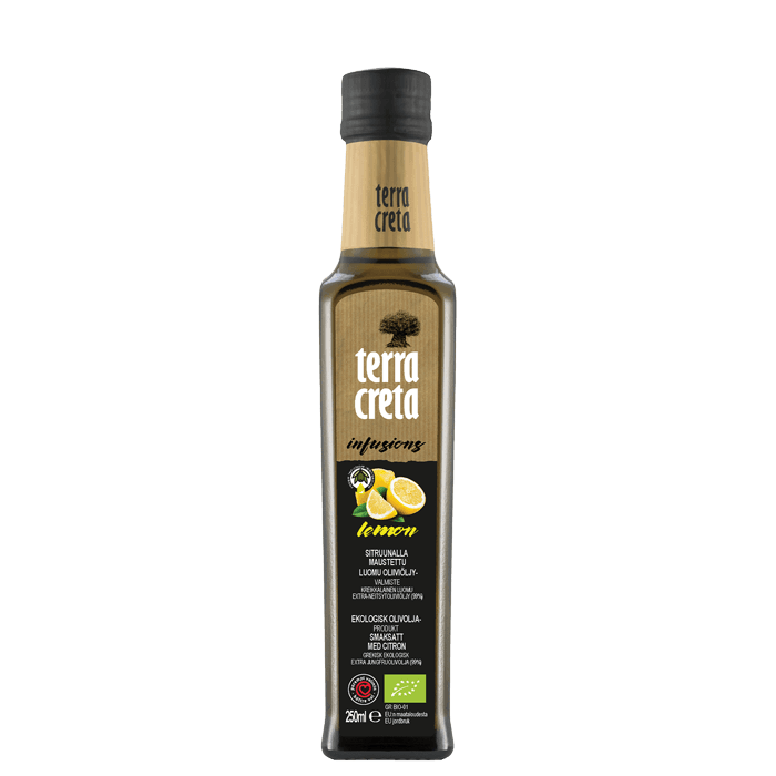 Ekologisk Extra Virgin Olivolja Citron 250 ml från Terra Creta – köp hos Bodystore