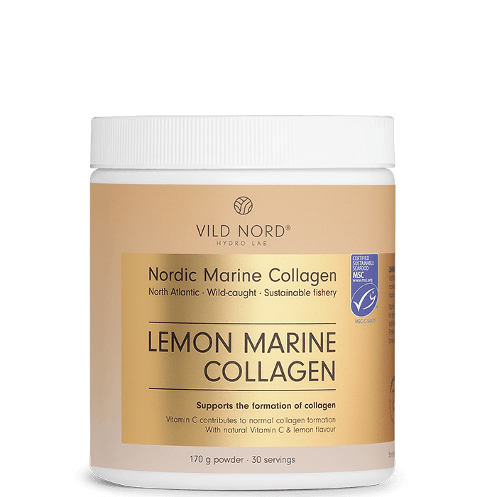 Lemon Marine Collagen 170 g – från Vild Nord – 449 kr – hos Bodystore