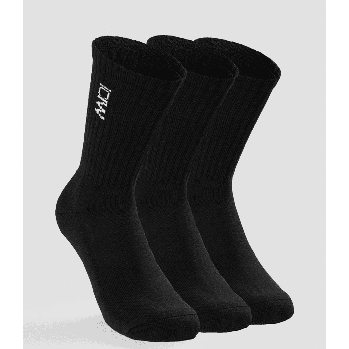 Training Socks 3-pack, Black – från ICANIWILL – 199 kr – hos Bodystore