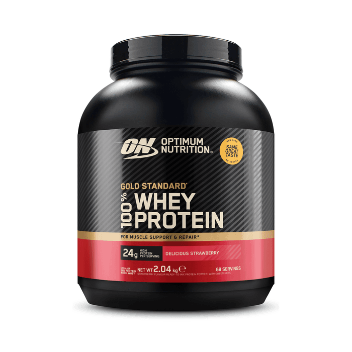 100% Whey Gold Standard Vassleprotein 2 kg från Optimum Nutrition – köp hos Bodystore